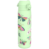 Edelstahl Trinkflasche Ion8 500ml Schmetterling Mint