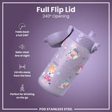 Kinder Thermosflasche Ion8 mit Motiv 350ml Fee