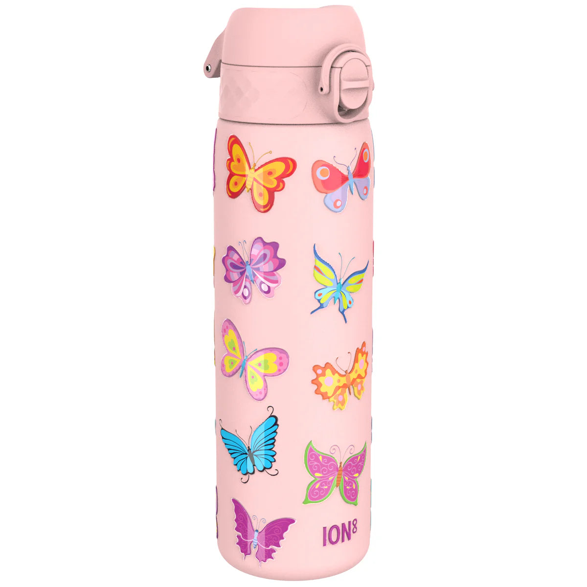 Thermosflasche Ion8 500ml Schmetterling Rosa