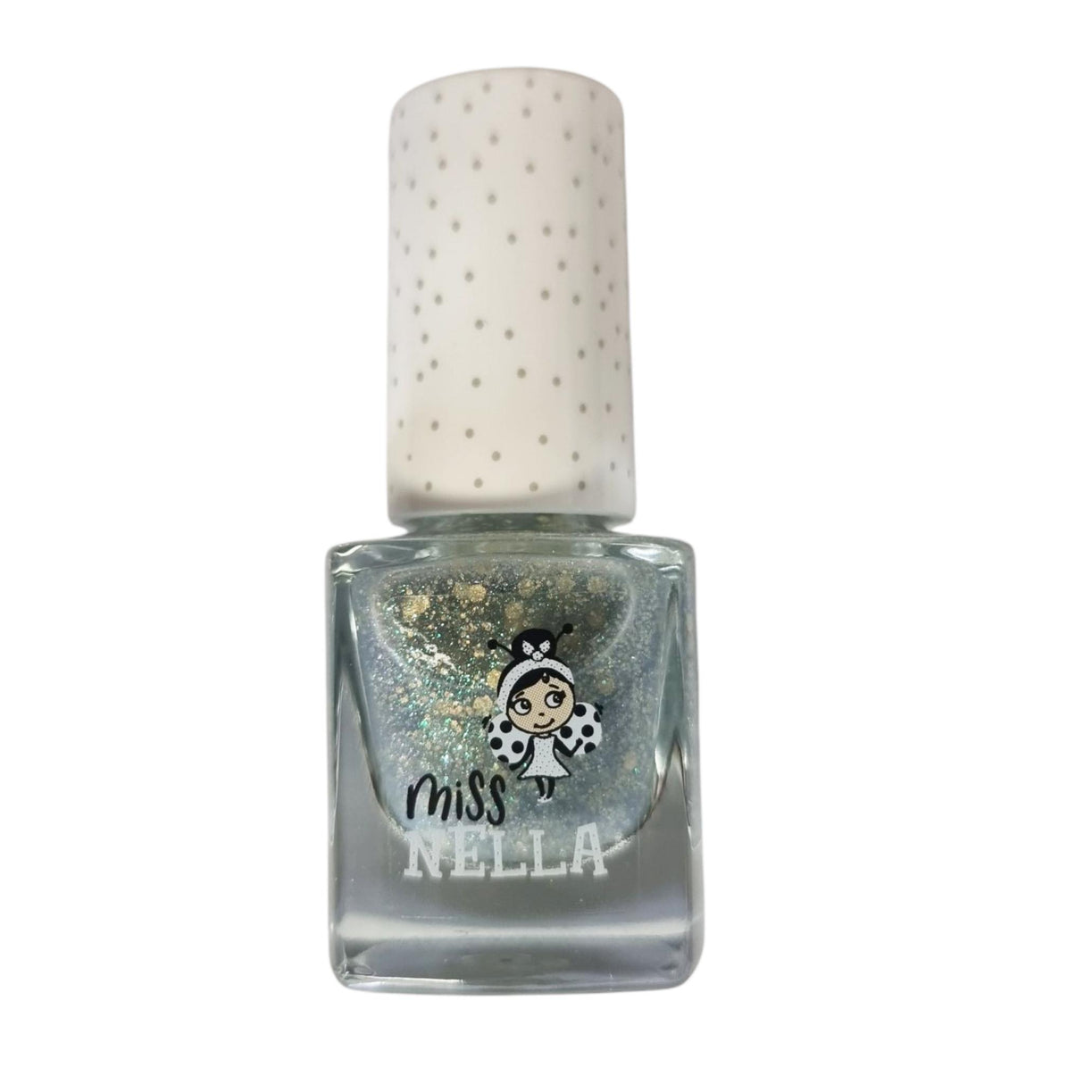 Miss Nella Kinder Nagellack Glitzer Blaugrün