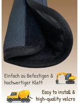 Kinder Autogurt Schutzpolster Baufahrzeuge