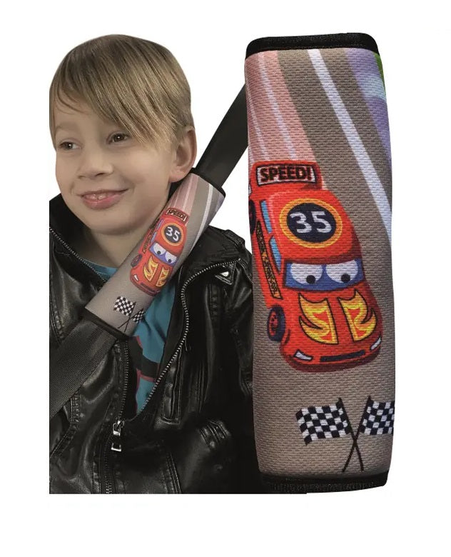 Kinder Autogurt Schutzpolster Cars