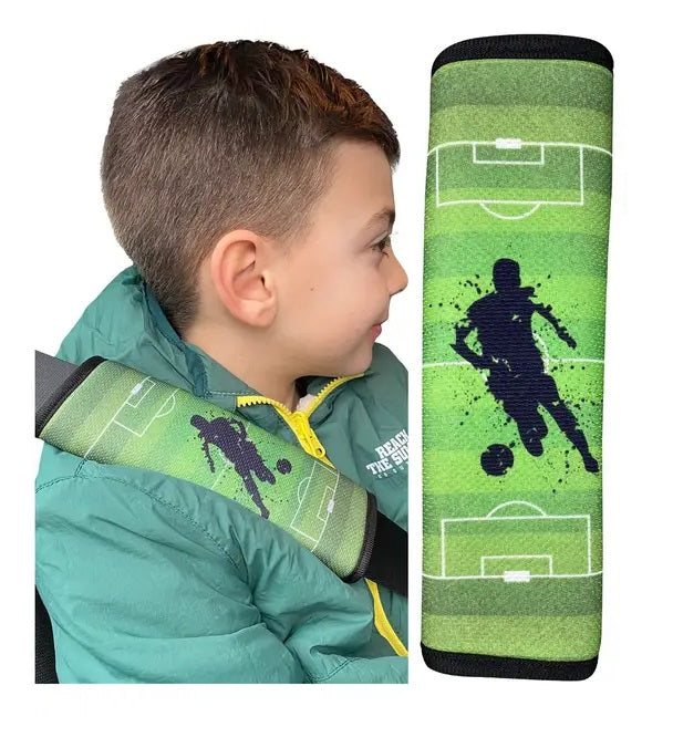 Kinder Autogurt Schutzpolster Fussball