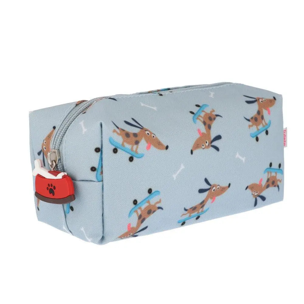 Stifteetui Einhorn Skater Hund