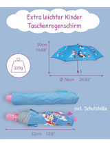 Kinder Regenschirm mit Farbwechsel Meerjungfrau