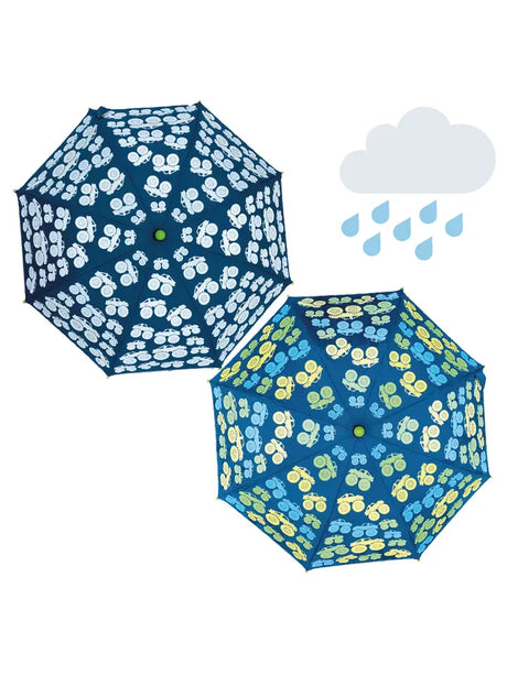 Kinder Regenschirm mit Farbwechsel Monstertruck