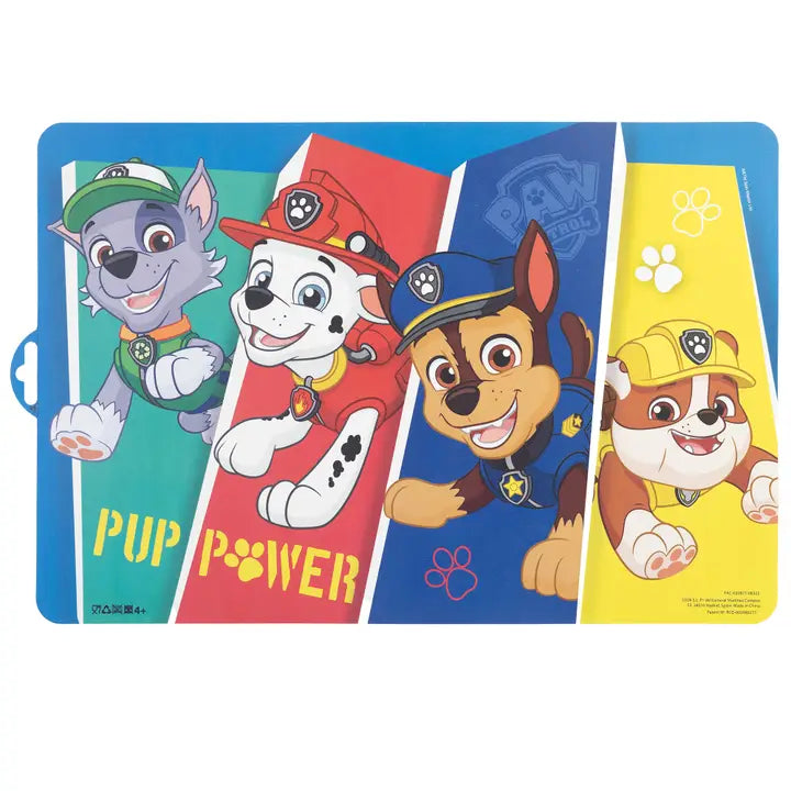 Kinder Tischset Comic Paw Patrol