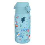 Kinder Edelstahl Trinkflasche Ion8 400ml Haifisch