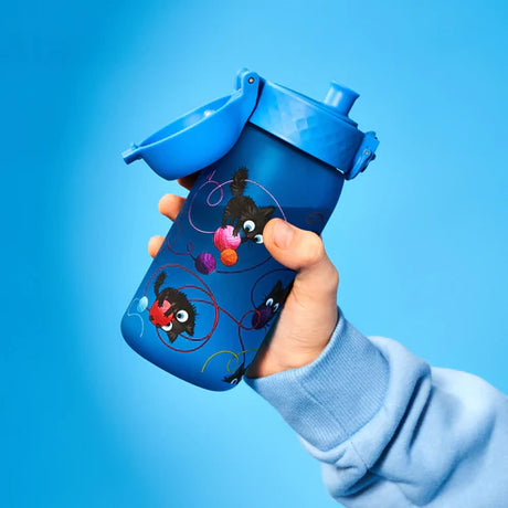 Kinder Trinkflasche Ion8 400ml mit Motiv Kitty