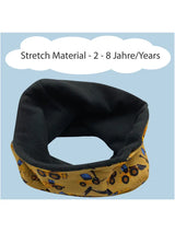 Kinder Winter Mütze & Loop Schal Baufahrzeuge