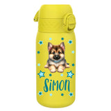 trinkflasche, trinkflasche kinder, trinkflasche kinder edelstahl, trinkflasche kinder edelstahl personalisiert, trinkflasche kinder ohne plastik, trinkflasche personalisiert, trinkflasche kinder personalisiert, trinkflasche junge, trinkflasche junge personalisiert, trinkflasche kinder auslaufsicher, kindergarten, schule, spielgruppe, trinkflasche bedruckt, trinkflasche beschriftet, trinkflasche mit hund,trinkflasche kinder gelb

