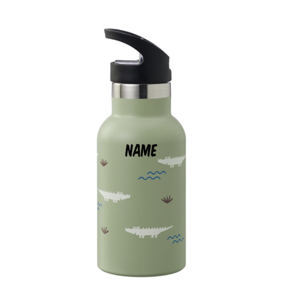Kinder Thermosflasche Fresk 350ml Krokodil