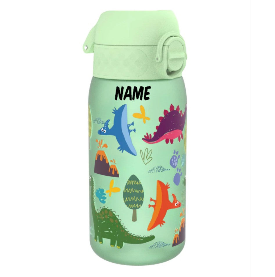 Kinder Trinkflasche Ion8 400ml mit Motiv Dino Mint