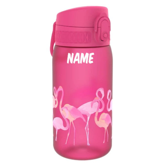 Kinder Trinkflasche Ion8 400ml mit Motiv Flamingo