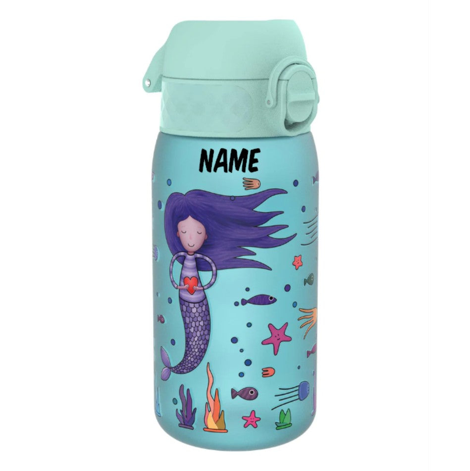 Kinder Trinkflasche Ion8 400ml mit Motiv Meerjungfrau