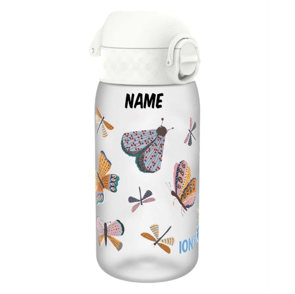 Kinder Trinkflasche Ion8 400ml mit Motiv Schmetterling