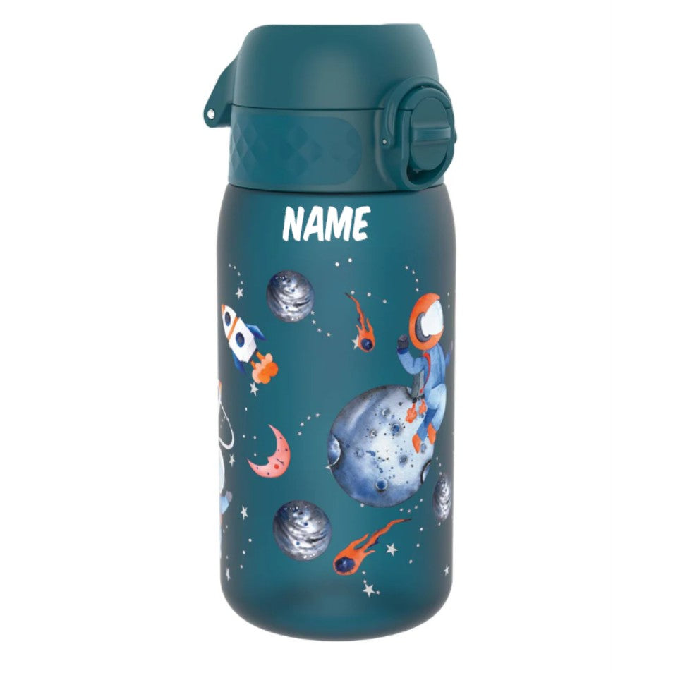 Kinder Trinkflasche Ion8 400ml mit Motiv Space Türkis