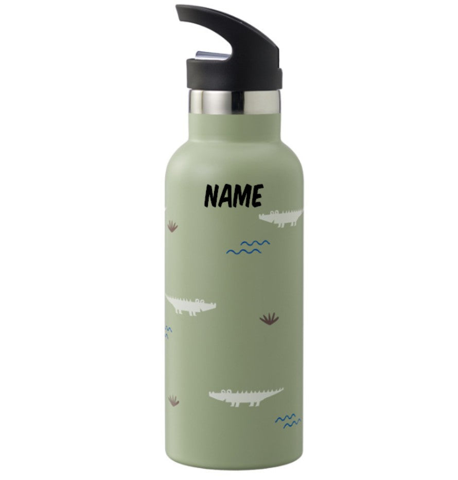 Kinder Thermosflasche Fresk 500ml Krokodil