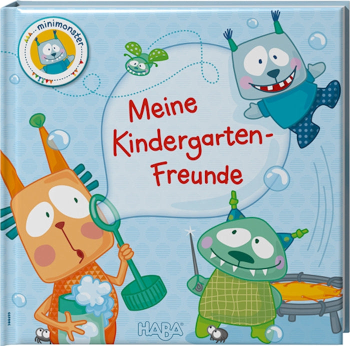 Freundebuch für Kinder im Kindergarten - Monsterchen
