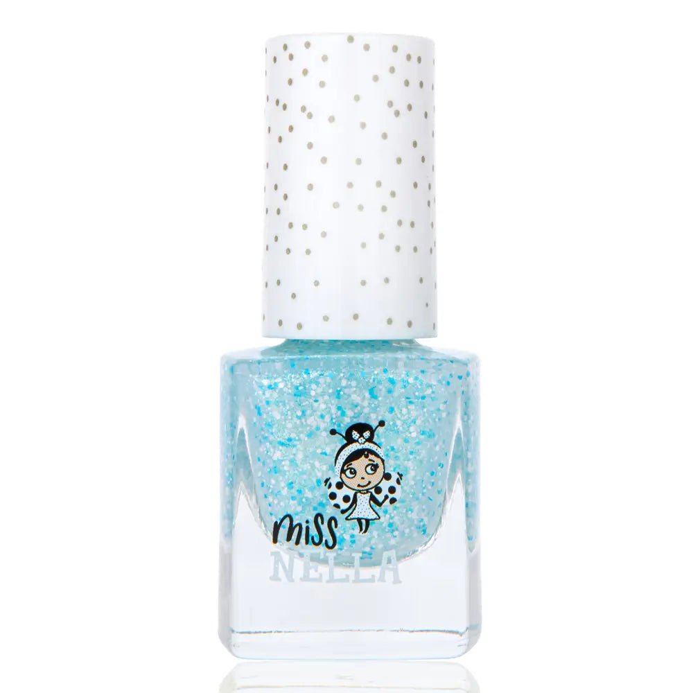 Miss Nella Kinder Nagellack Glitzer Aqua