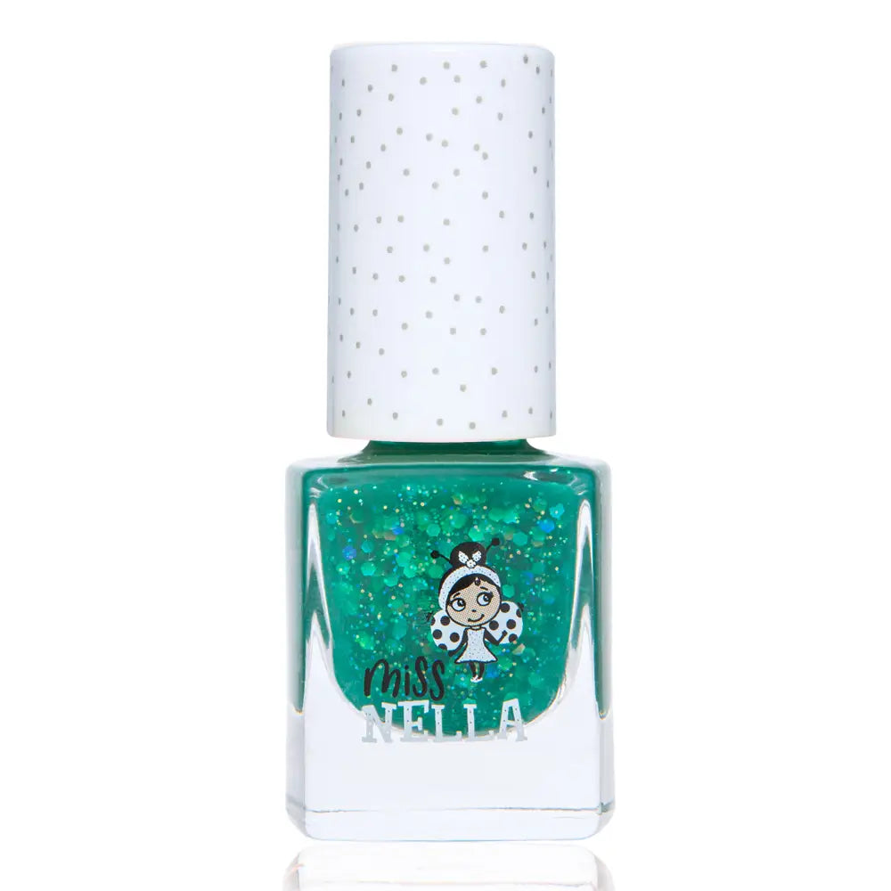 Miss Nella Kinder Nagellack Glitzer Grün