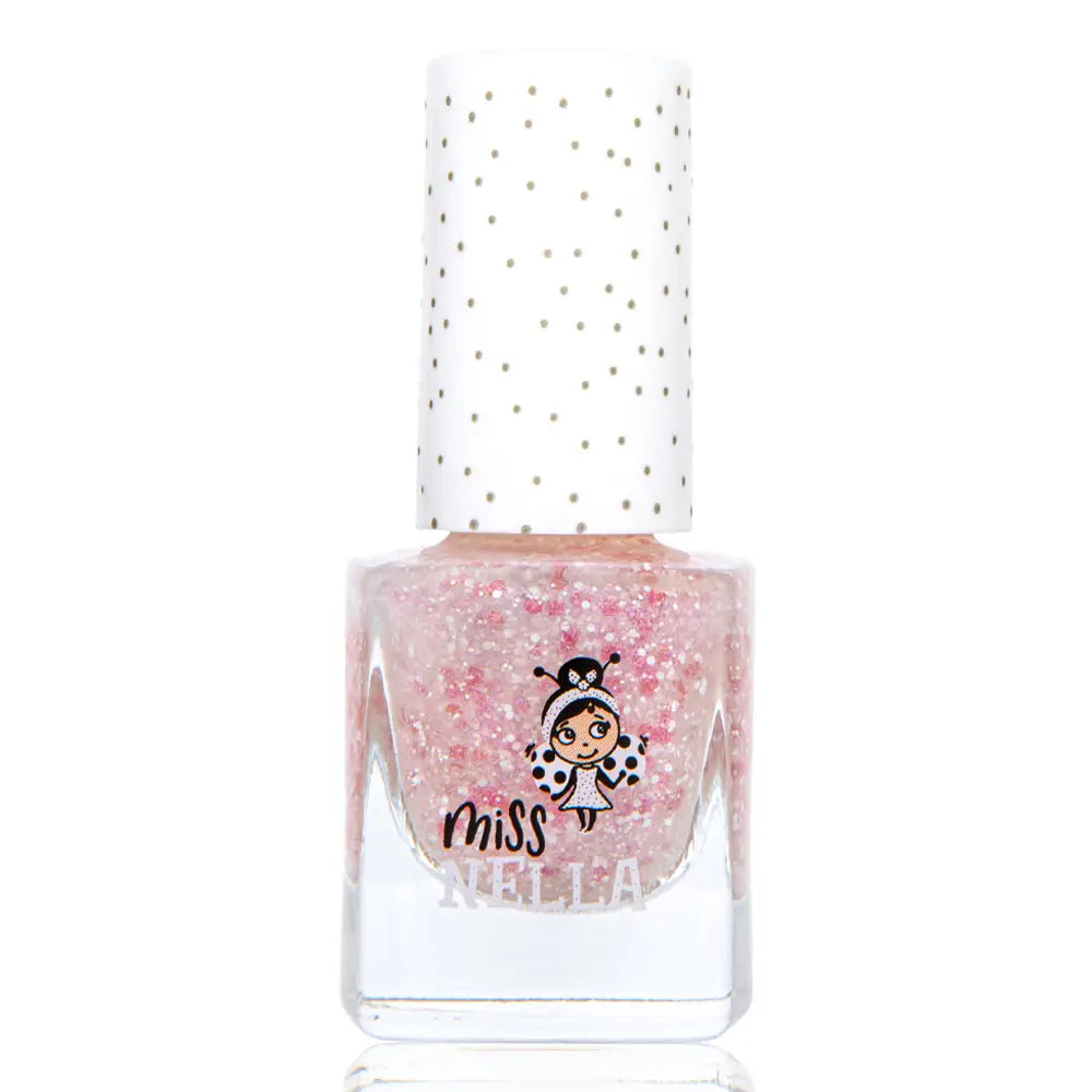 Miss Nella Kinder Nagellack Glitzer Pastellrosa