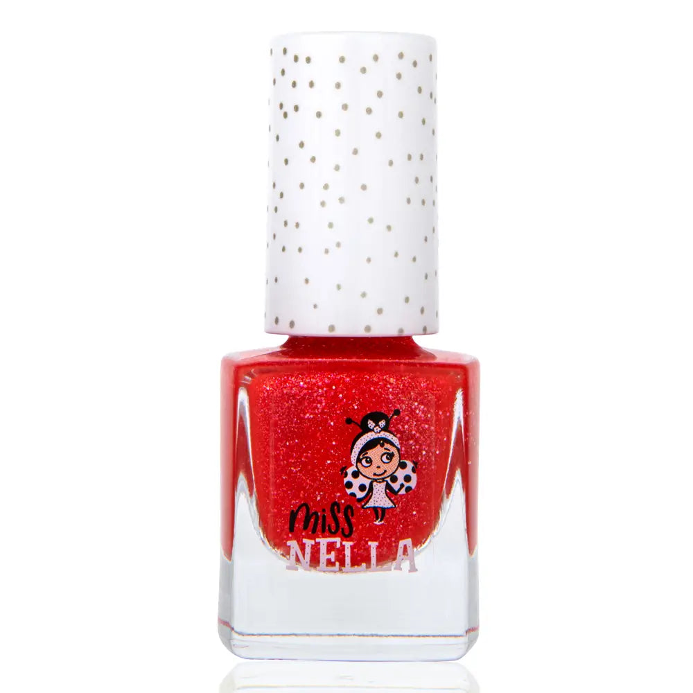 Miss Nella Kinder Nagellack Glitzer Rot