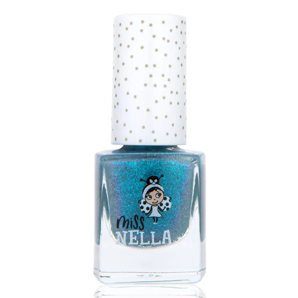 Miss Nella Kinder Nagellack Metallic Petrol