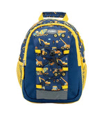 Kindergartenrucksack Funki Baustellenfahrzeuge