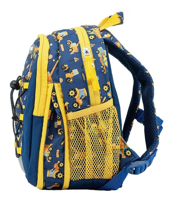 Kindergartenrucksack Funki Baustellenfahrzeuge