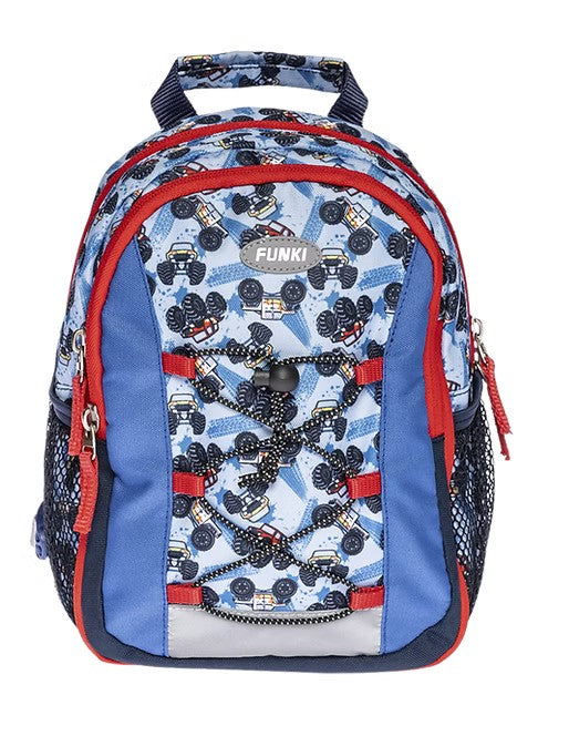 Kindergartenrucksack Funki Monstertruck