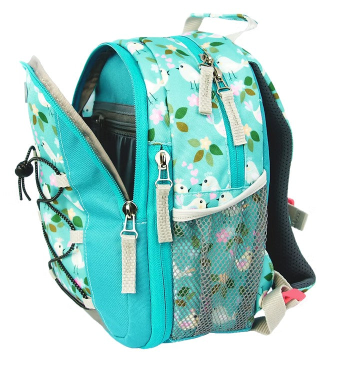 Kindergartenrucksack Funki Vogel Mint