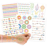 Kindertattoo mit Glitzer Schmuckelemente