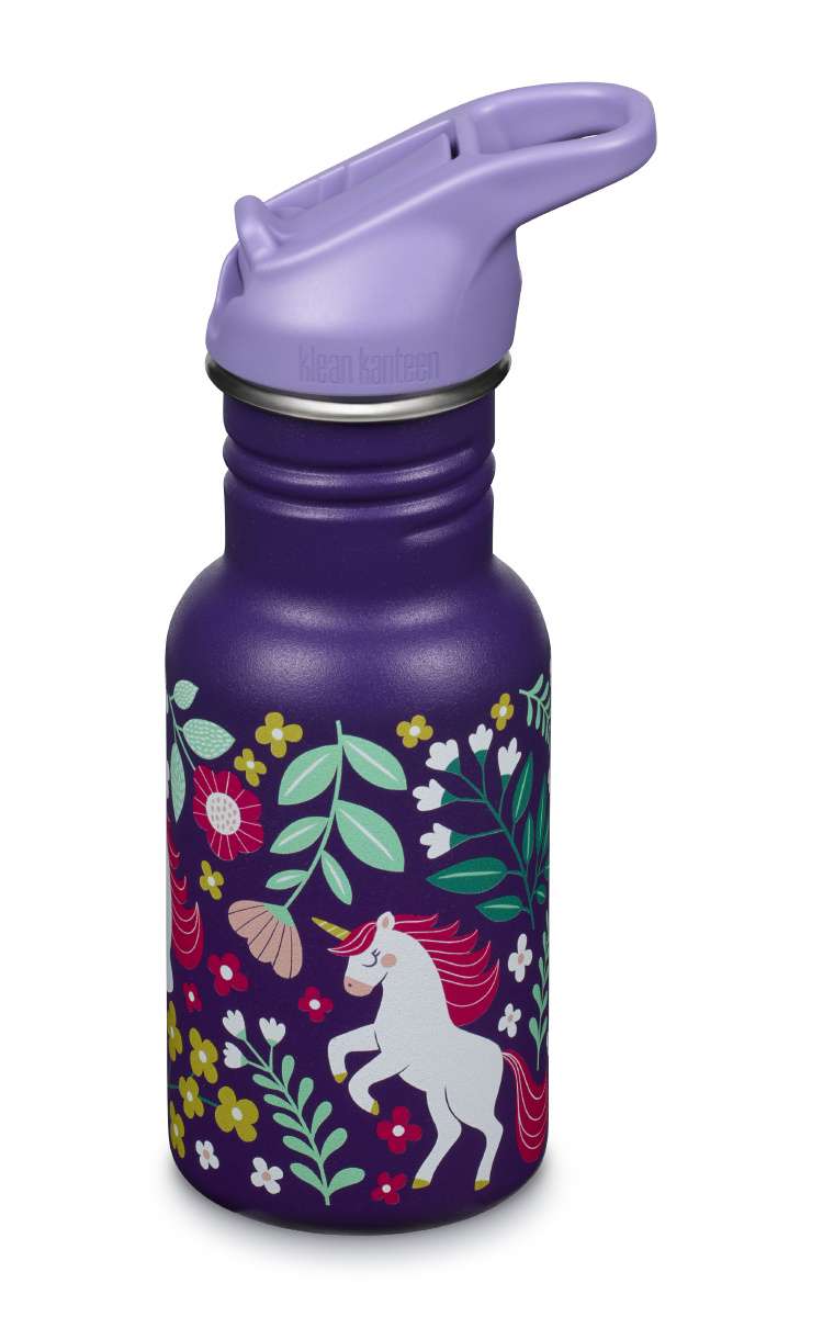 Kinder Edelstahl Trinkflasche Klean Kanteen Sport Unicorn