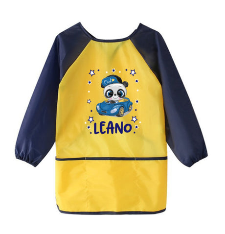 malschürze, malschürze kinder, malschürze kinder personalisiert, malschürze personalisiert, malschürze mit name, malschürze spielgruppe, malschürze kindergarten, malschürze mit motiv, panda, malschürze kaufen schweiz