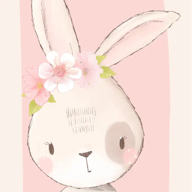 Mini Grusskarte Hase