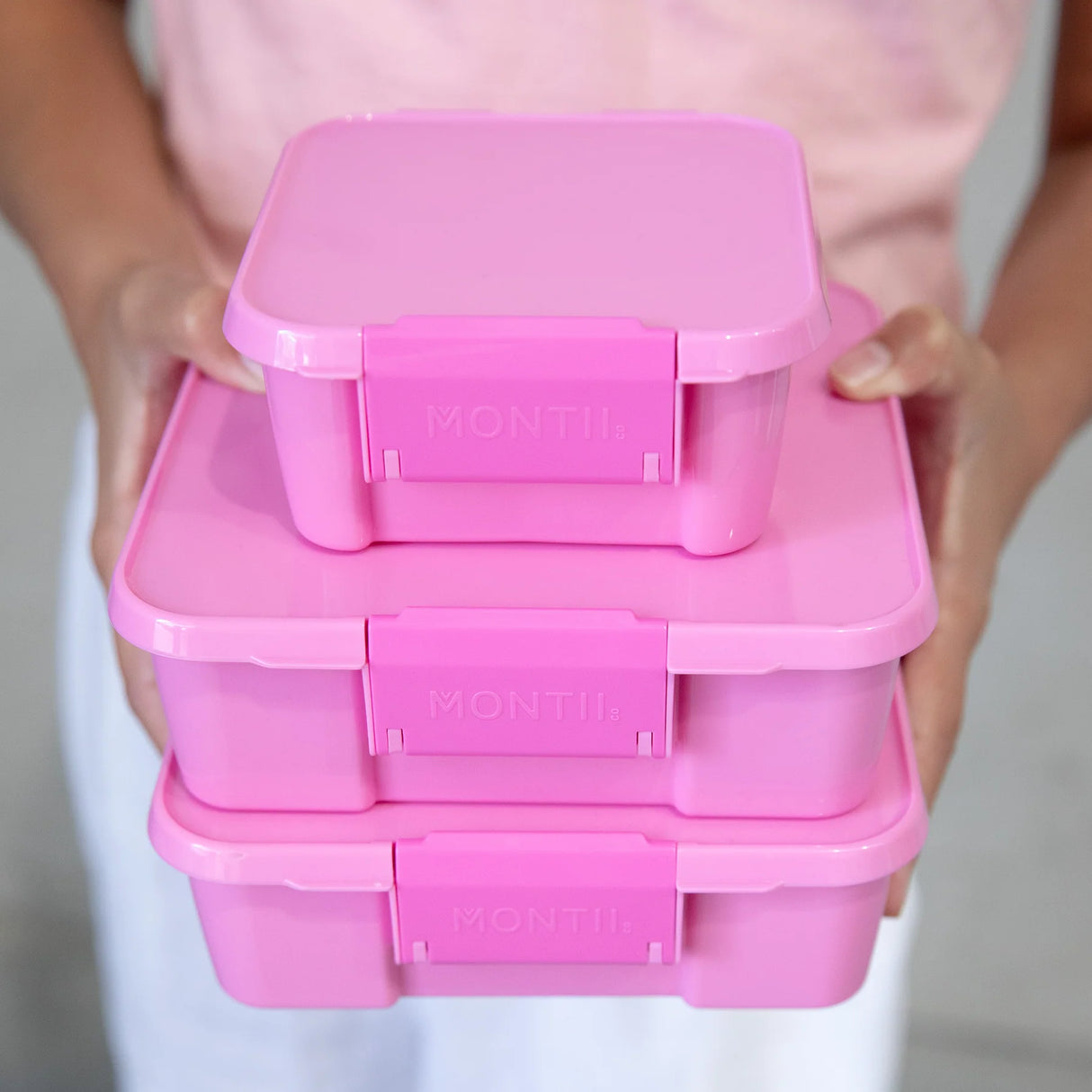 Znünibox MontiiCo Lunchbox Bento Two Floss Rosa
