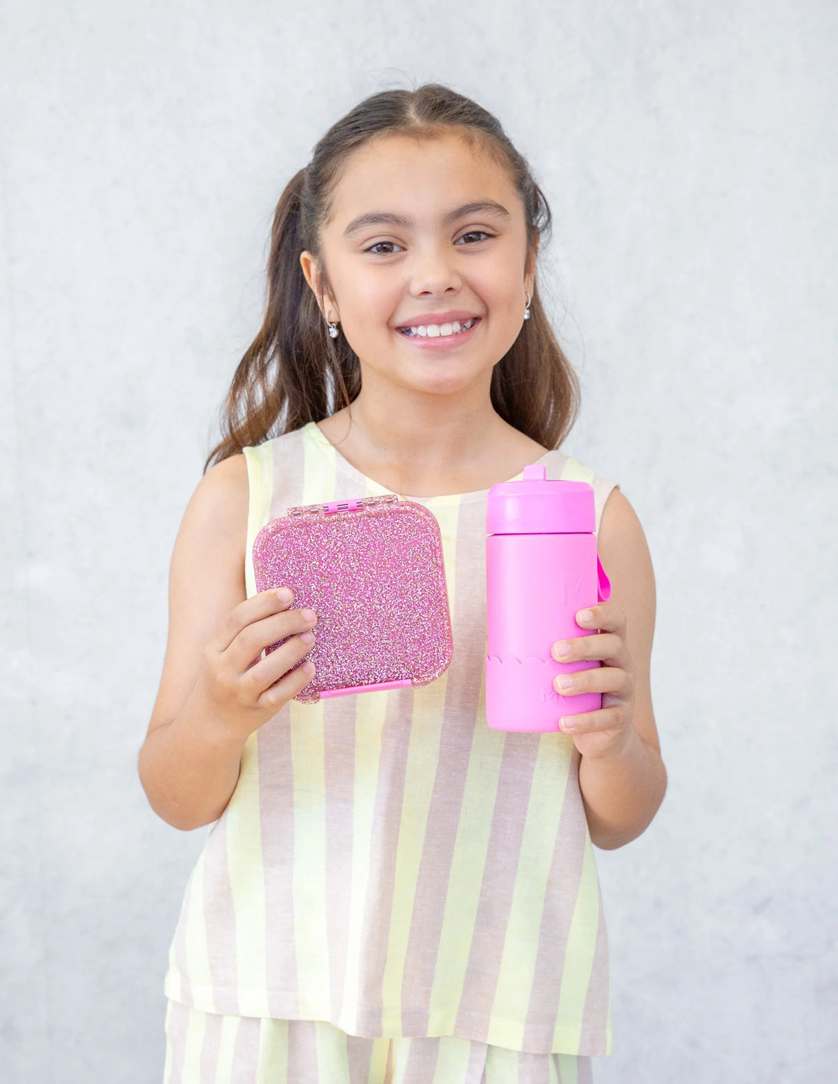 Znünibox MontiiCo Lunchbox Bento Two Glitzer Rosa