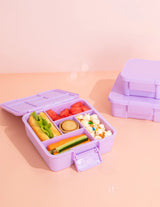 Znünibox MontiiCo Lunchbox Bento Five Lilac