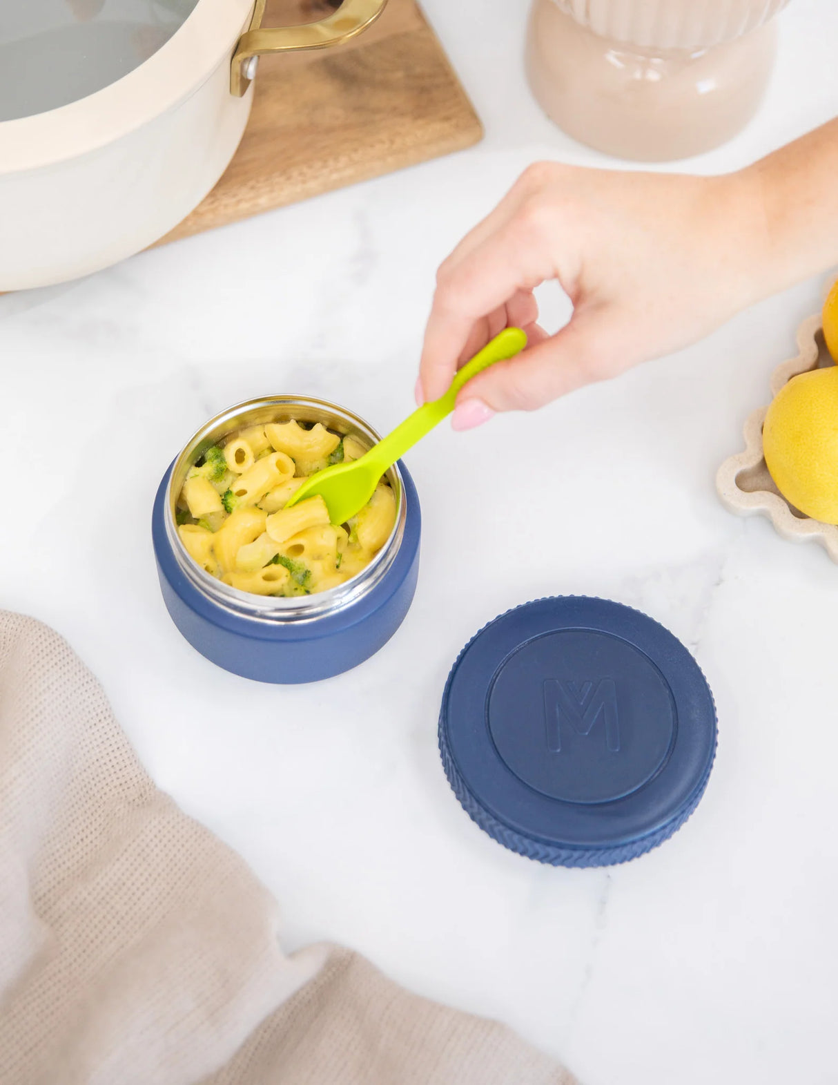 Thermobehälter Lunchbox MontiiCo Klein Navy