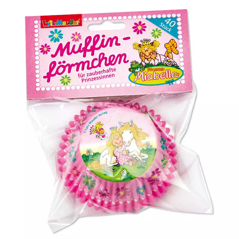 Muffinförmchen Set Prinzessin
