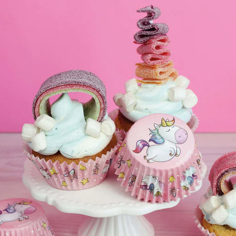 Muffinförmchen Set Einhorn 50 Stück