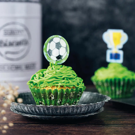 Muffinförmchen Set Fussball