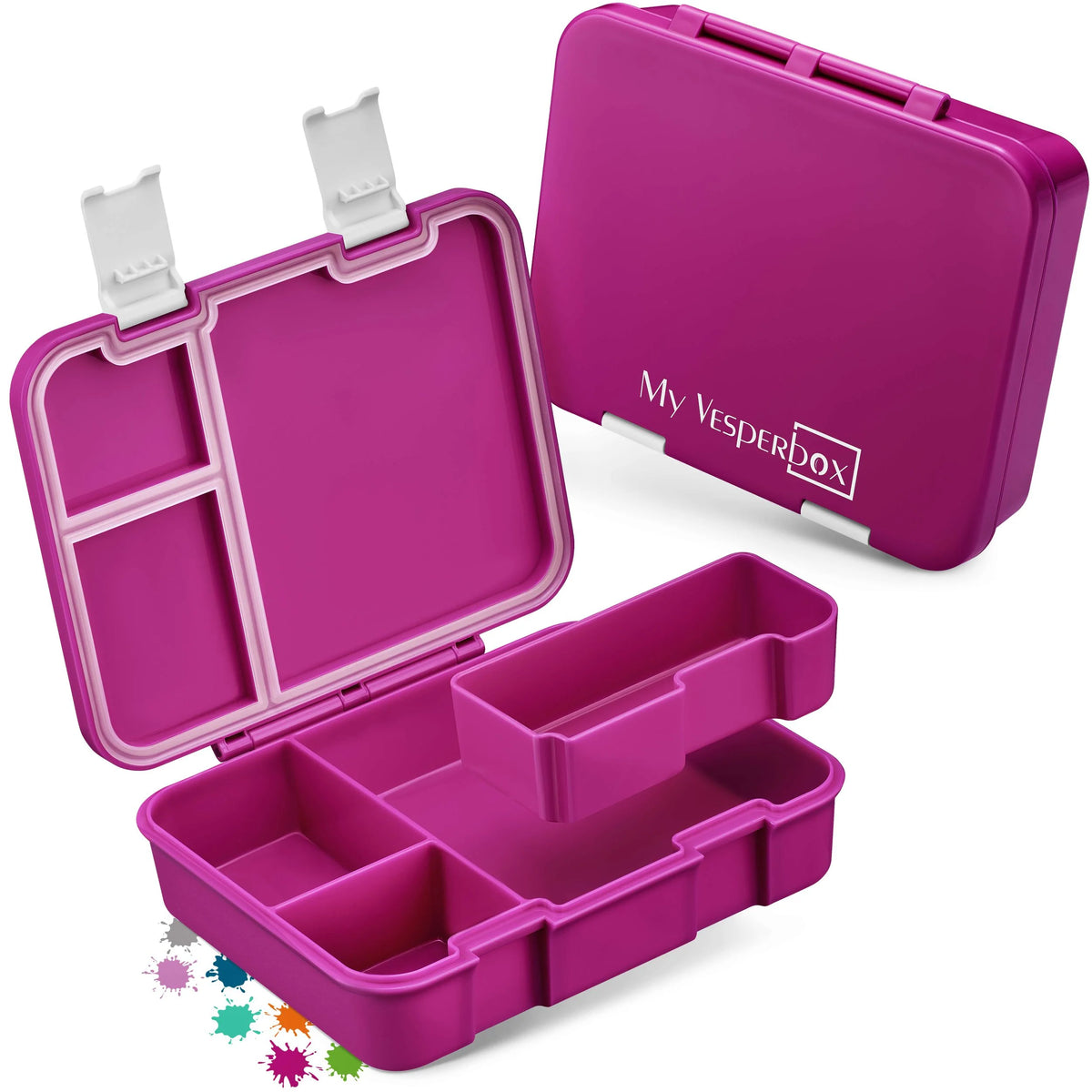 Znünibox für Kinder in der Spielgruppe kaufen - My Vesperbox Jin Lila