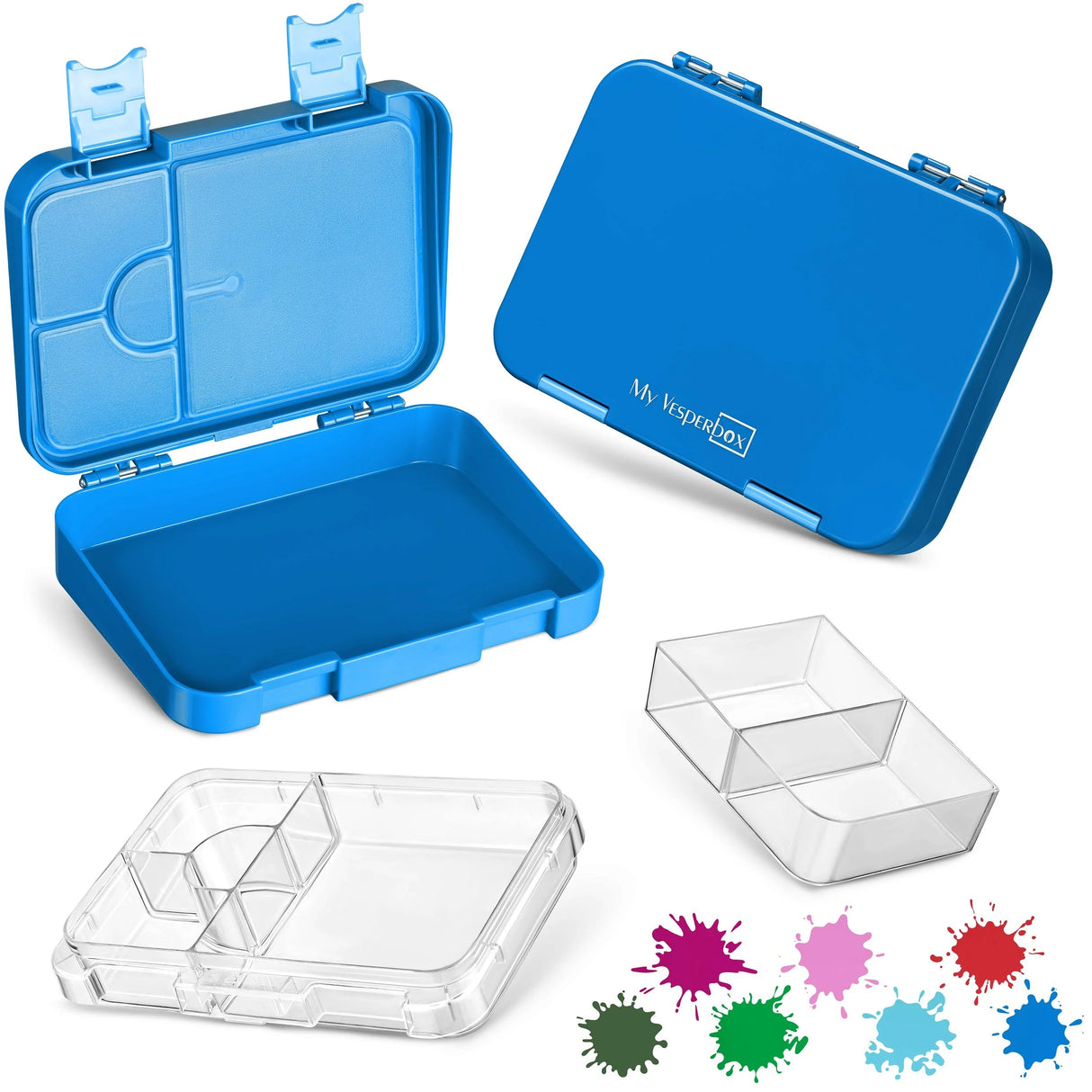 Znünibox My Vesperbox Len Blau