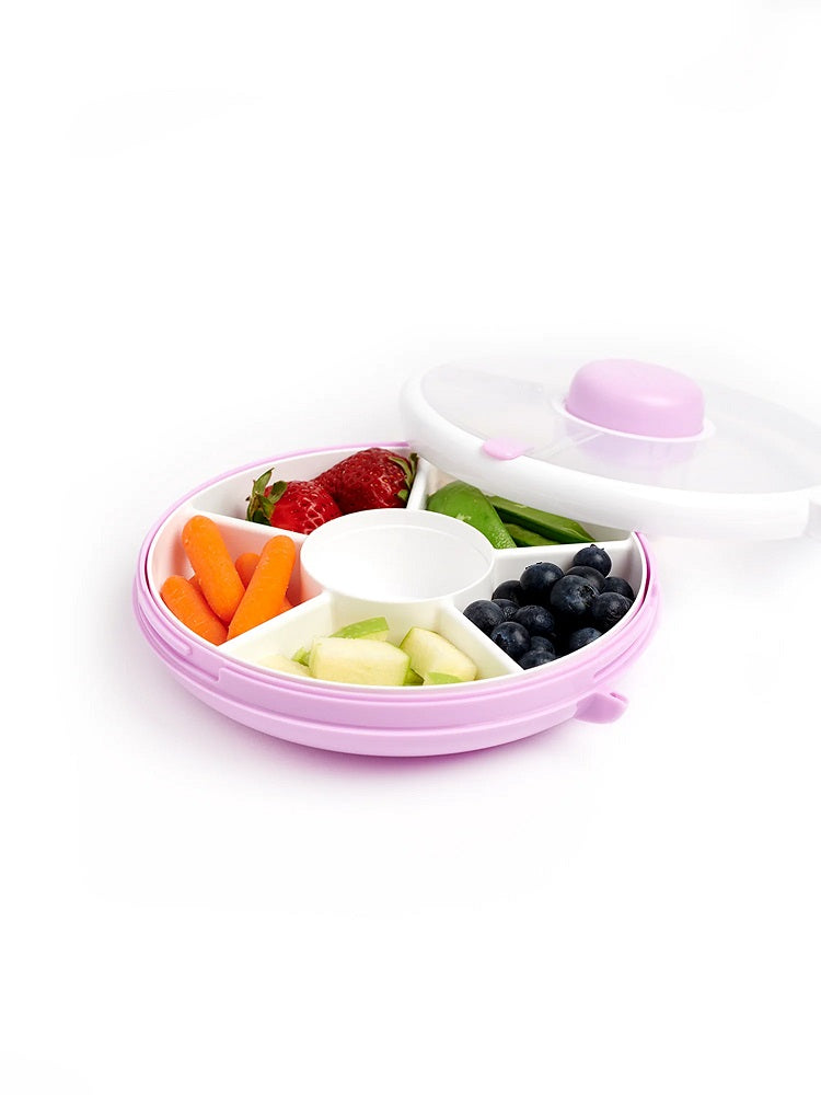 Znünibox GoBe Snack Spinner Flieder