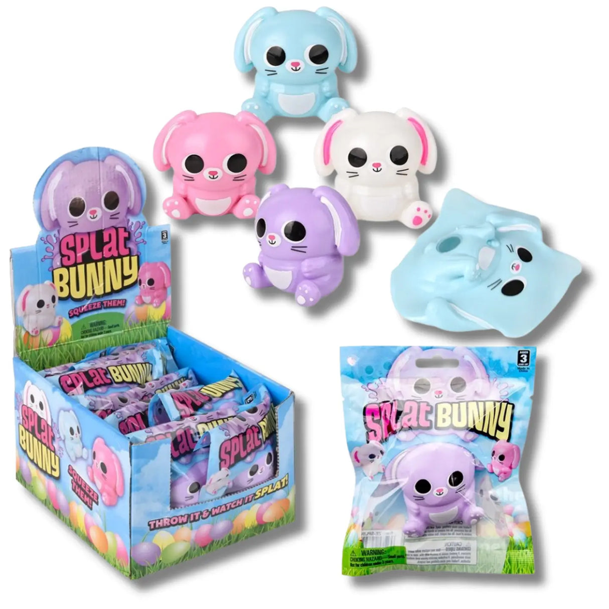 Splat Hase Quetsch Fidget assortiert