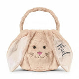 Osternest und Osterkorb Tasche Kuschelhase Beige