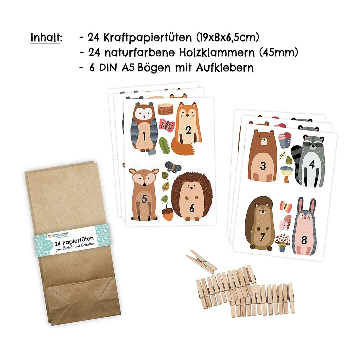 Adventskalender Waldtiere