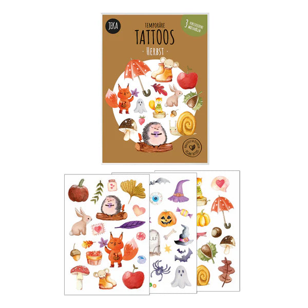 Kinder Tattoo Jeka Herbst